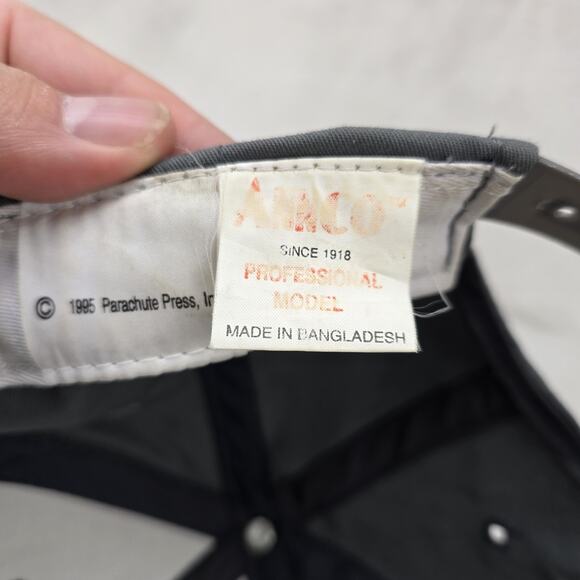 Vintage Goosebumps Youth Snapback Hat Gray Green Spooky Eyes 1996 90s Annco - Picture 10 of 11